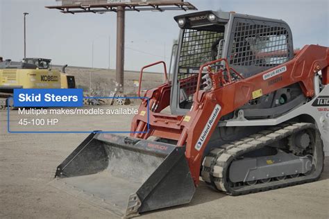 Skid Steers For Rent In Grand Prairie, Texas 